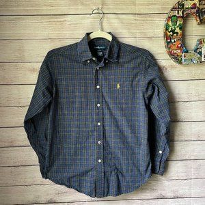 Boys Polo Button Down Shirt